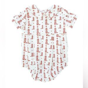 Ruth and Ralph Maroon boots print Alexander Bubble NWT 9M